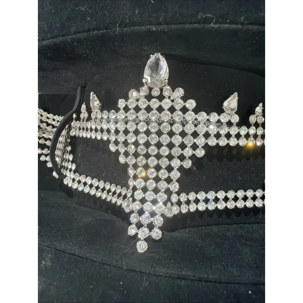 Swarovski Crystal Masquerade Mask Limited Edition 997/2000 New COA Retired Vtg